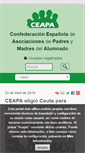 Mobile Screenshot of ceapa.es